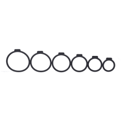 Silicone O Ring Harness Set Tantus