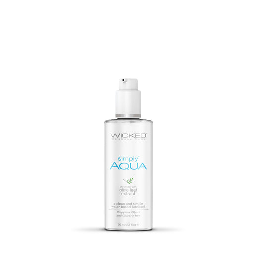 Simply Aqua 2.3oz by Wicked, premium design, discreet shipping