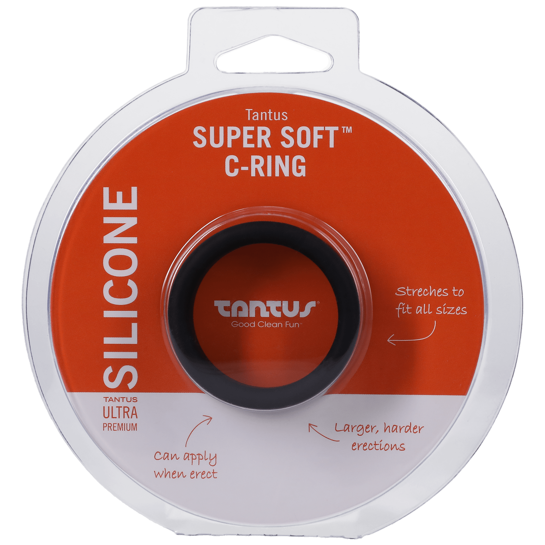 Super Soft Cock Ring Black