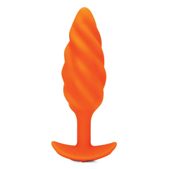 SWIRL TEXTURE PLUG | ORANGE