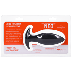 Tantus Silicone Neo Silicone Butt Plug Black