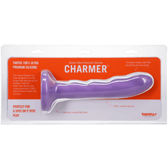 Tantus Silicone Charmer Curved G-Spot Dildo Lavender