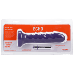 Tantus Silicone Echo Silicone Vibrator Midnight Purple