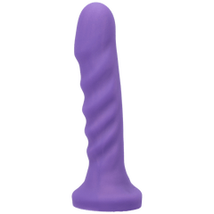 Tantus Silicone Echo Silicone Vibrator Midnight Purple