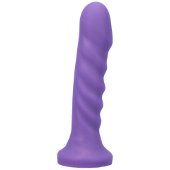 Tantus Silicone Echo Silicone Vibrator Midnight Purple