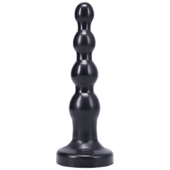 Tantus Silicone Large Ripple Butt Plug Black