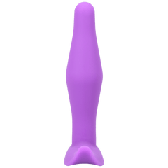 Tantus Silicone Little Flirt Butt Plug Purple Haze