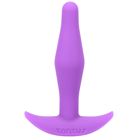 Tantus Silicone Little Flirt Butt Plug Purple Haze