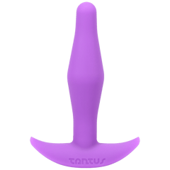 Tantus Silicone Little Flirt Butt Plug Purple Haze