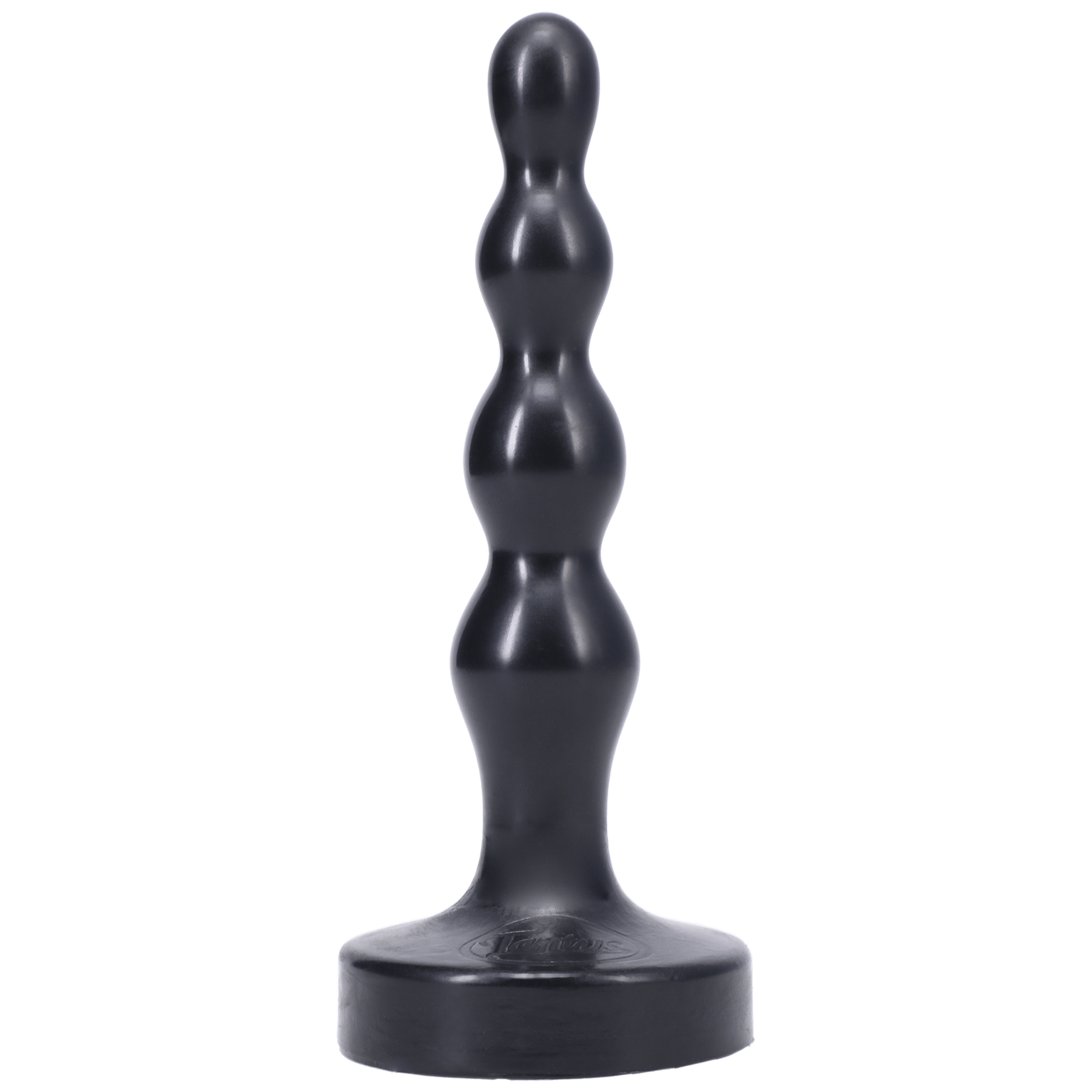 Tantus Silicone Ripple Small Silicone Butt Plug Black