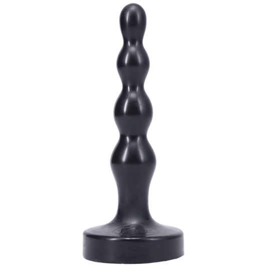 Tantus Silicone Ripple Small Silicone Butt Plug Black