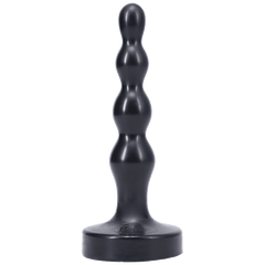 Tantus Silicone Ripple Small Silicone Butt Plug Black