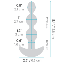 TRIPLET ANAL BEADS | FUCHSIA