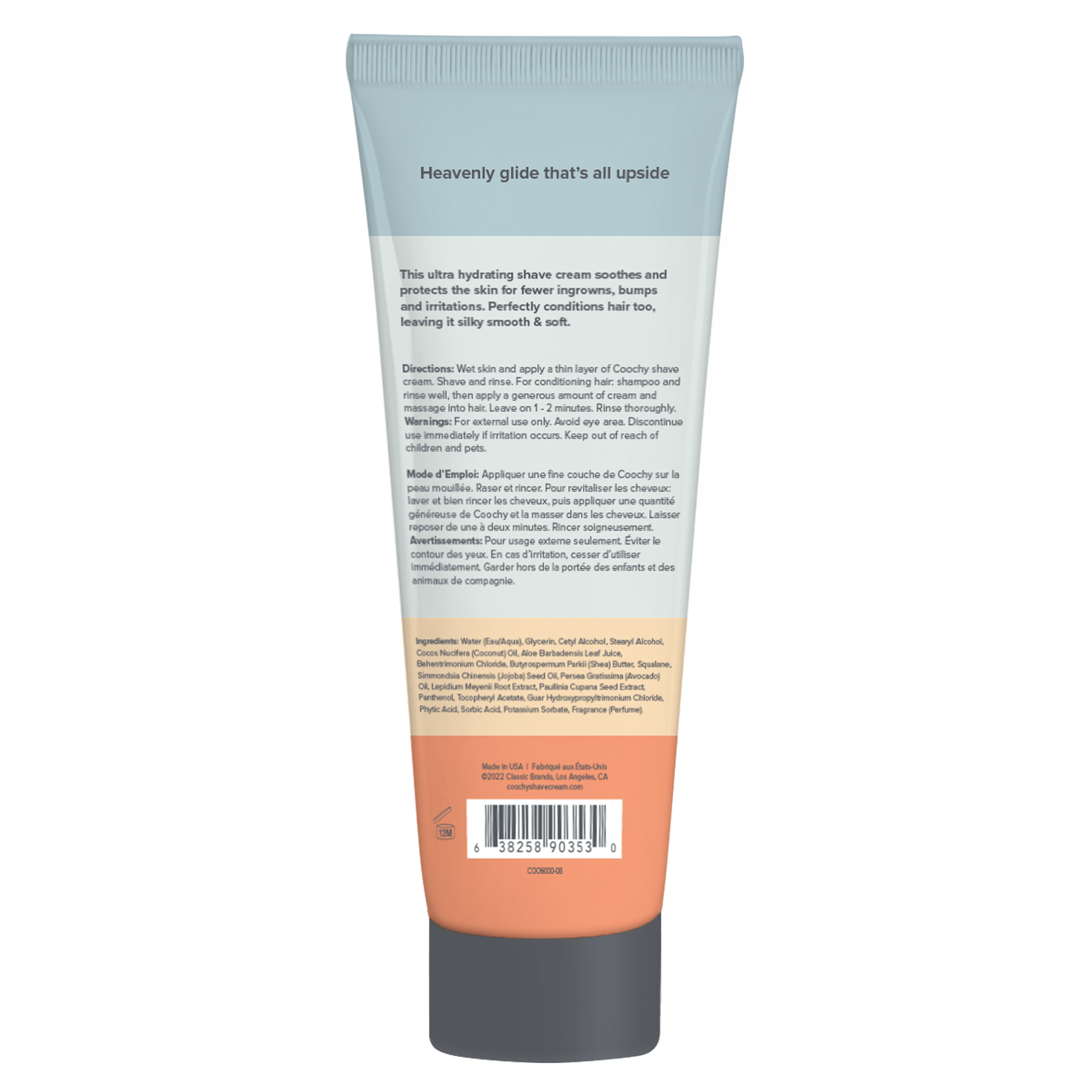 Ultra Hydrating Mango Coconut  Shave Cream 8.5oz