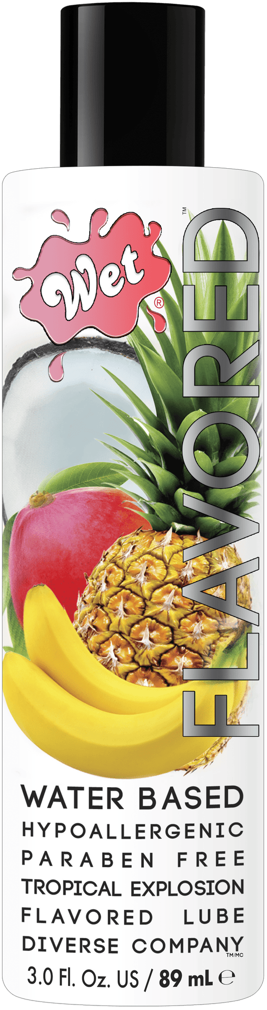Wet® Flavored™ Tropical Explosion 3 Fl. Oz./89mL