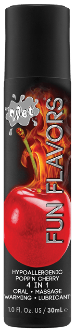 Wet® Fun Flavors® Popp'n  Cherry 1 Fl. Oz./30mL